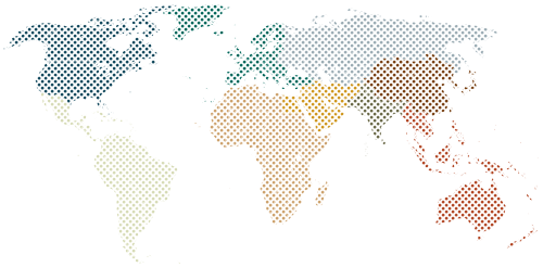 World Map Blank. Click on a region.